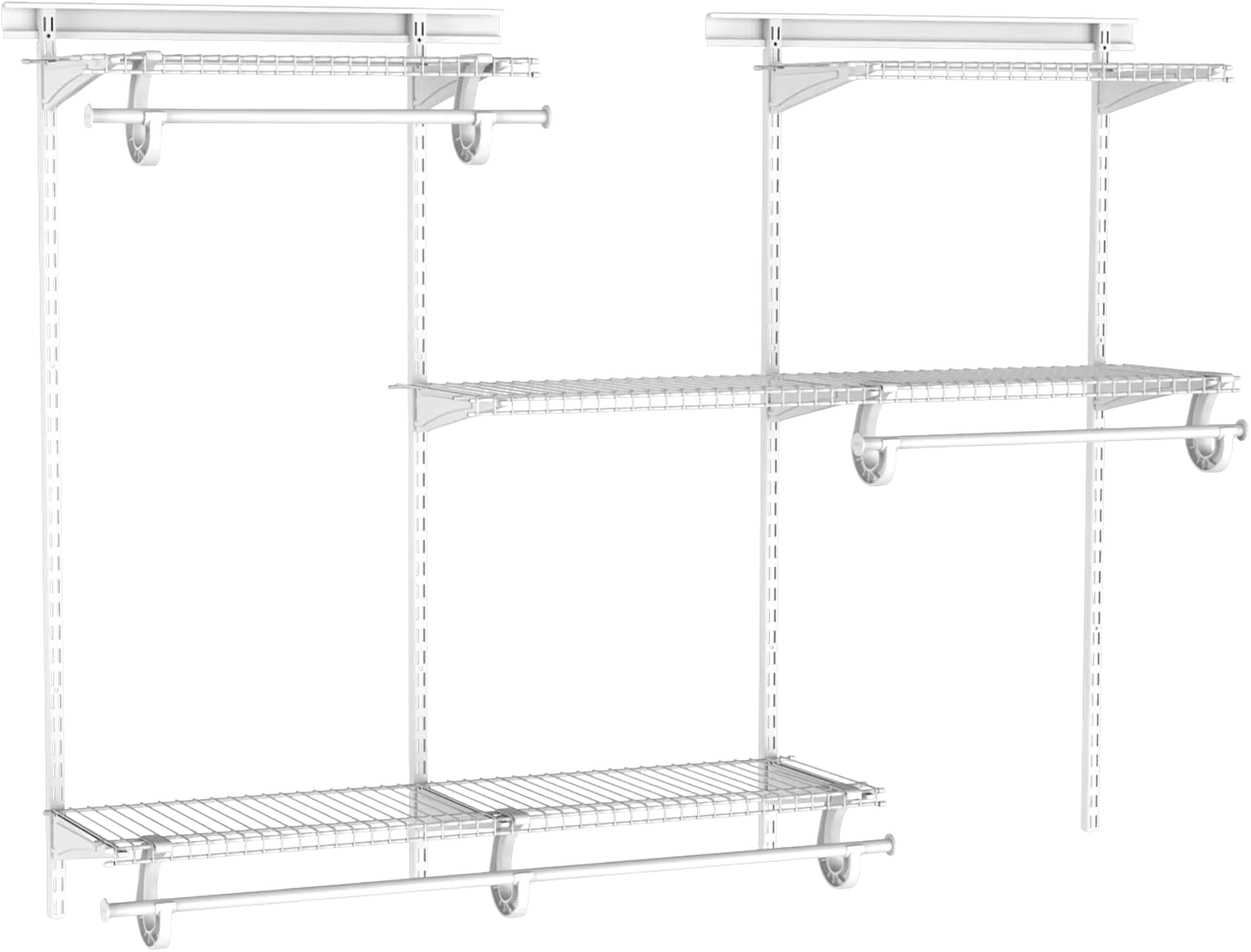 ClosetMaid ShelfTrack Adjustable Wire Closet System