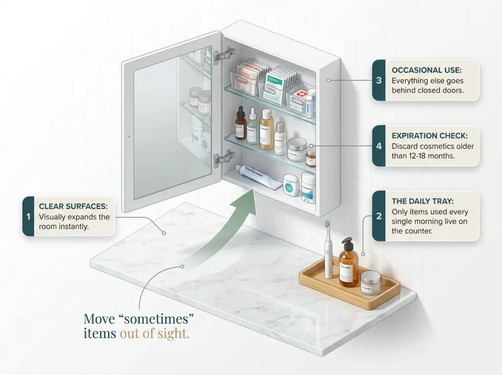 INFOGRAPHIC-bathroom-minimal-counter-setup