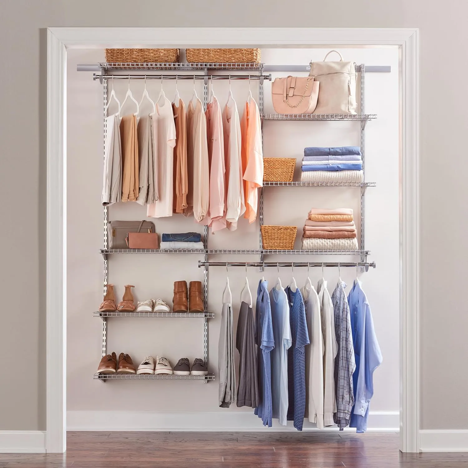 Rubbermaid Configurations Custom Metal Closet System