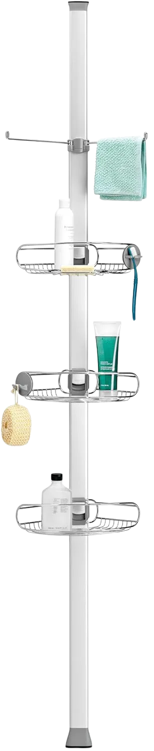 simplehuman 9' Tension Pole Shower Caddy
