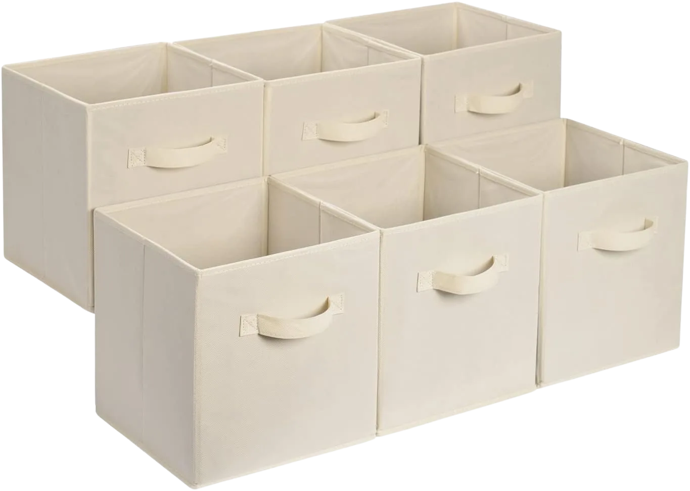 Amazon Basics Collapsible Fabric Storage Cubes 6-pack