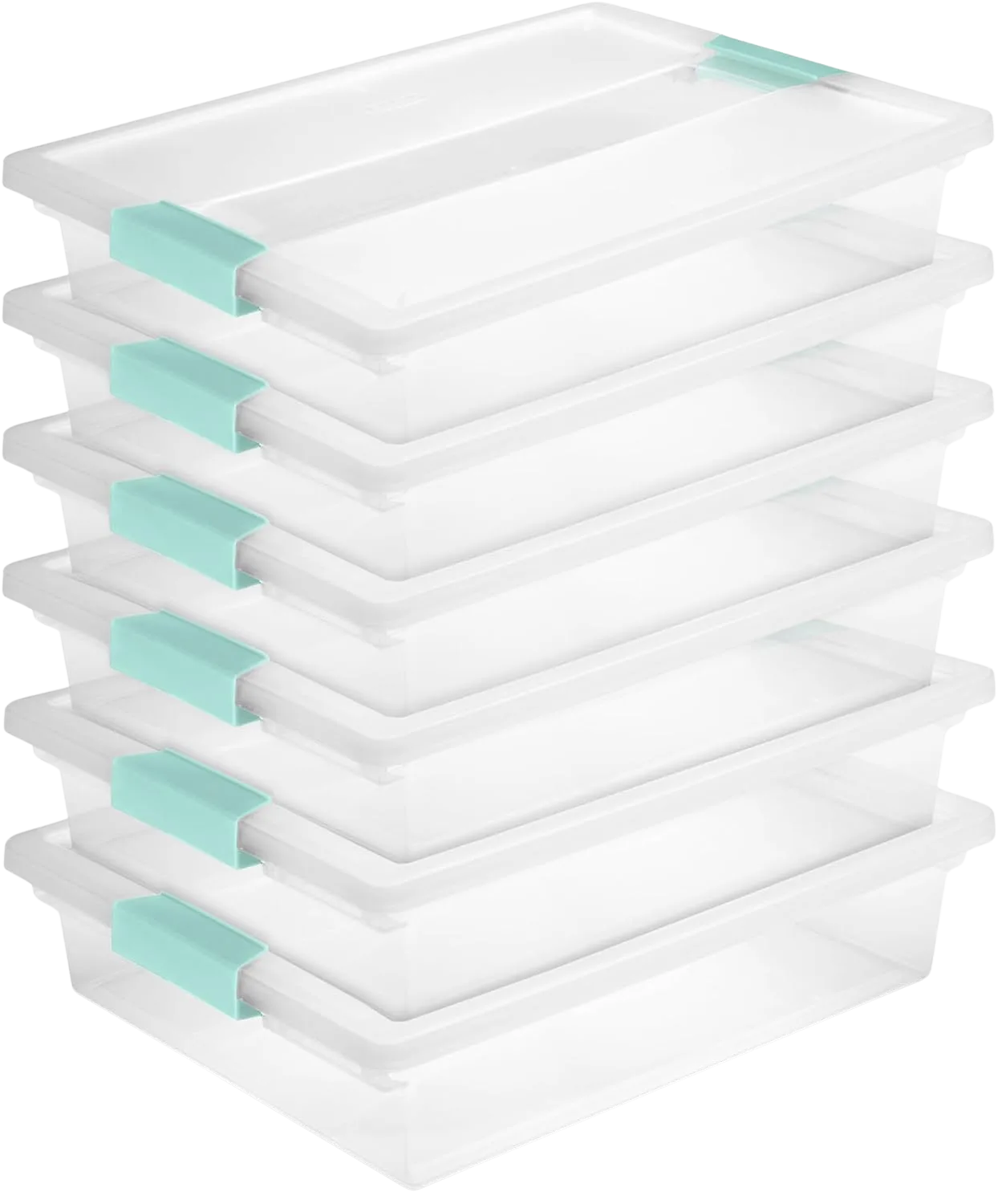 Sterilite 6-Pack Clip Box Large