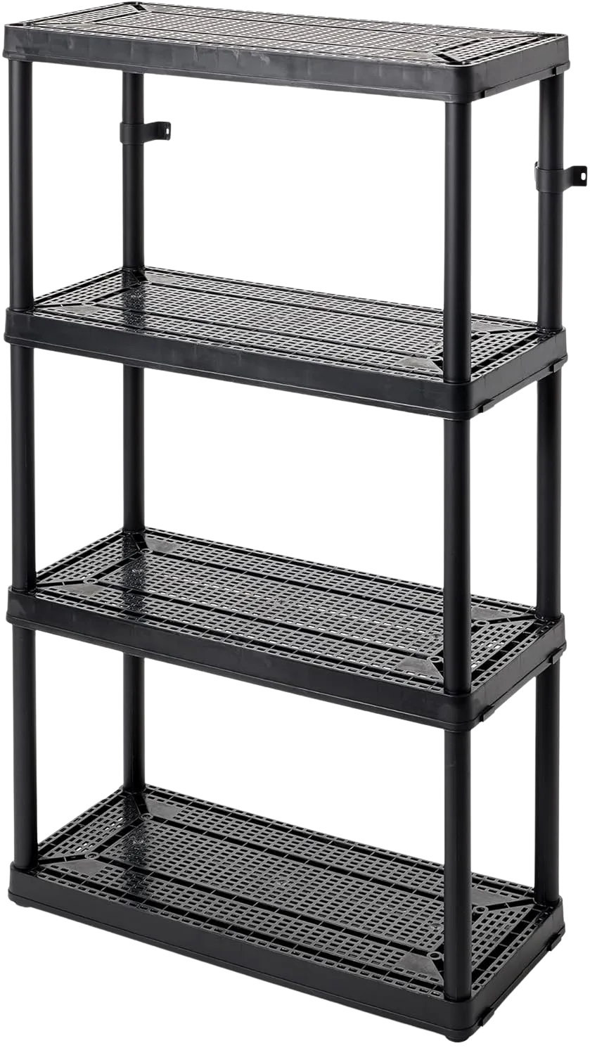 Gracious Living Medium-Duty Resin Shelf Unit