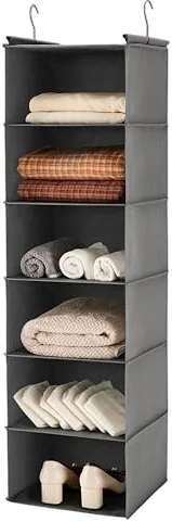 MAX Houser 6-Tier Hanging Closet Organizer