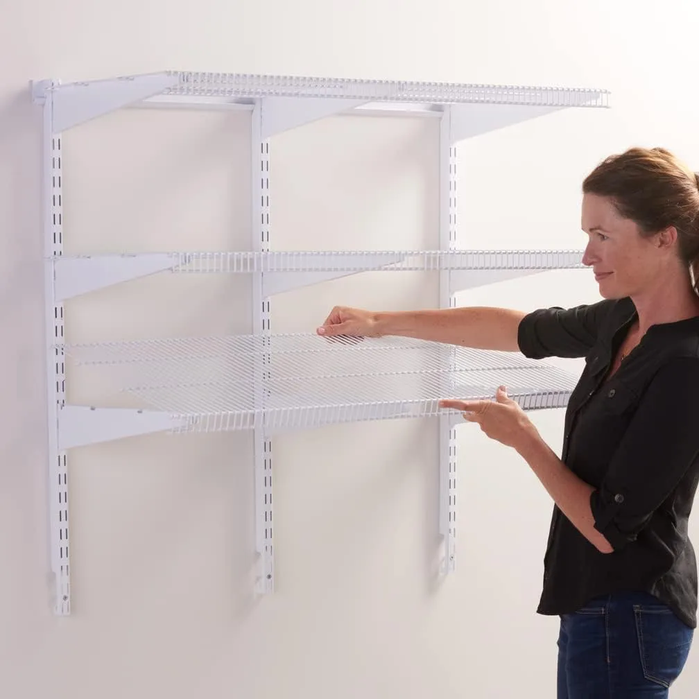 Rubbermaid FastTrack 36 inch Wall-Mount Pantry Shelf System