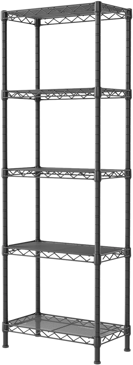 SINGAYE Narrow Wire Shelving Unit
