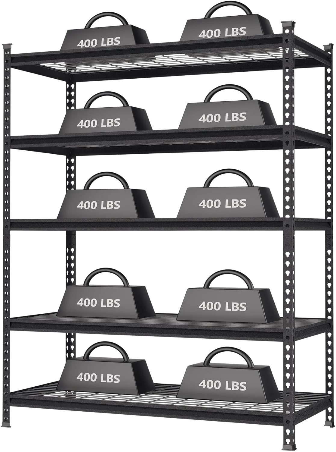 WorkPro 5-Tier Metal Storage Shelving Unit