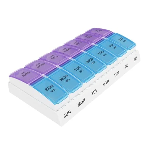 Ezy Dose Weekly (7-Day) AM/PM Pill Organizer