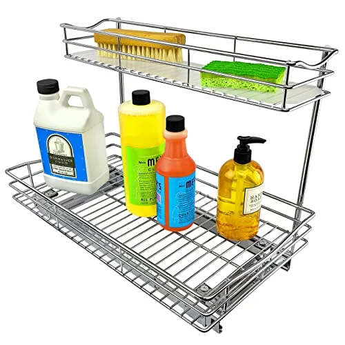 LYNK PROFESSIONAL Pull Out Under Sink Kitchen Cabinet Organizer