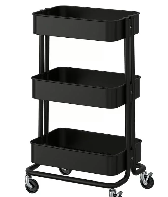 RASKOG Utility Cart, Black