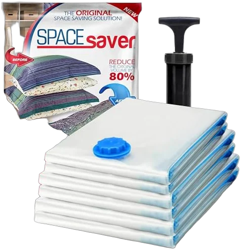 Spacesaver Premium Vacuum Storage Bags Set of 6 mixed sizes