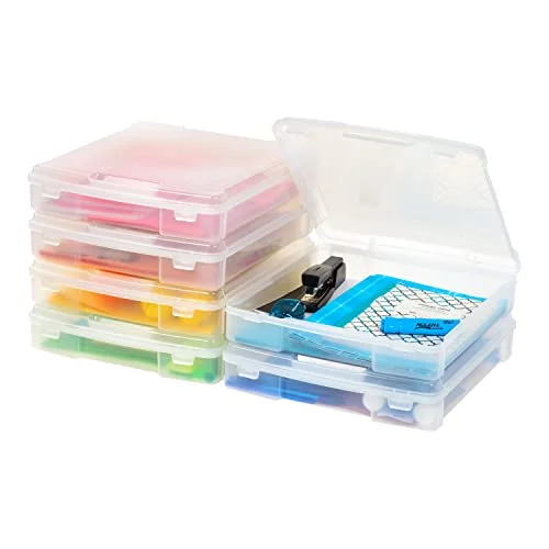 IRIS USA Scrapbook Case 12 x 12 inch 6-Pack